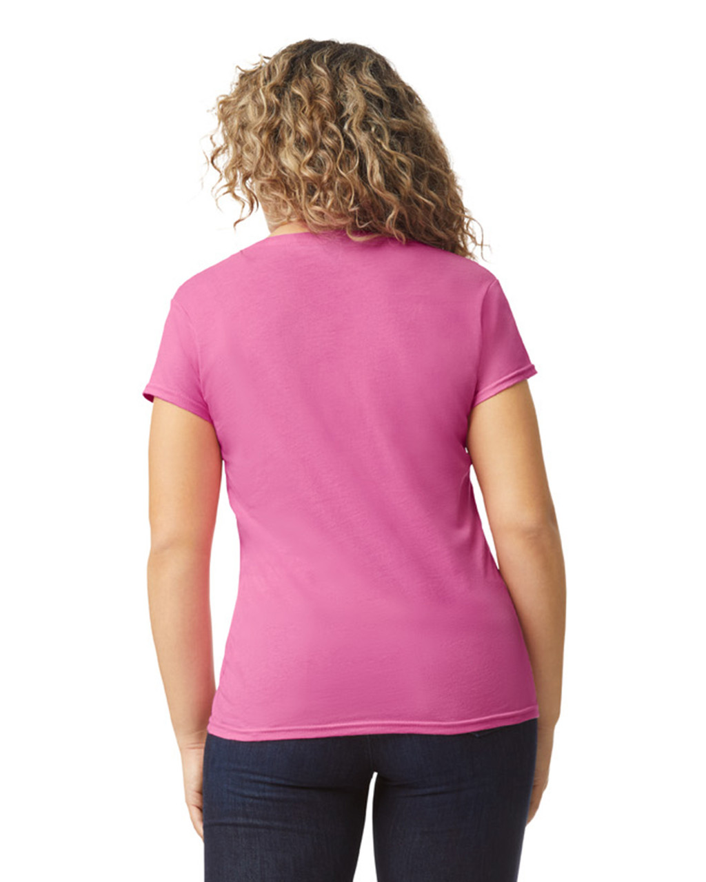 Gildan Damen T Shirt Mit V Ausschnitt Individuell Bedrucken